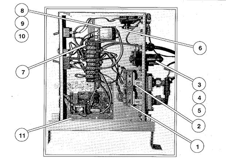 Page F Diagram and Parts List for M24G100A  Market Forge Generator